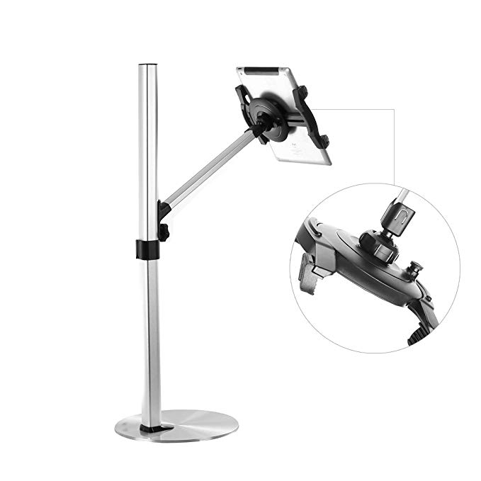 Mini Adjustable floor standing Tablet stand mount for 7-12 inch tablet iPad 1/iPad 2/iPad 3/iPad 4