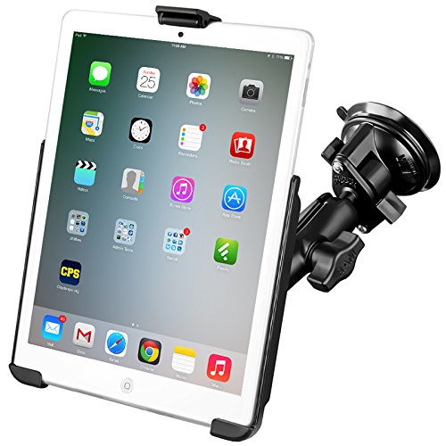 RAM Compatible with APPLE Mount Suction Cup Mount w/Apple iPad mini EZ-ROLL'R Cradle