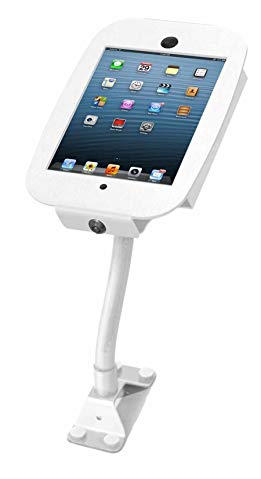 Maclocks 159W235SMENW Space Enclosure With Flexible Arm for iPad Mini (White)