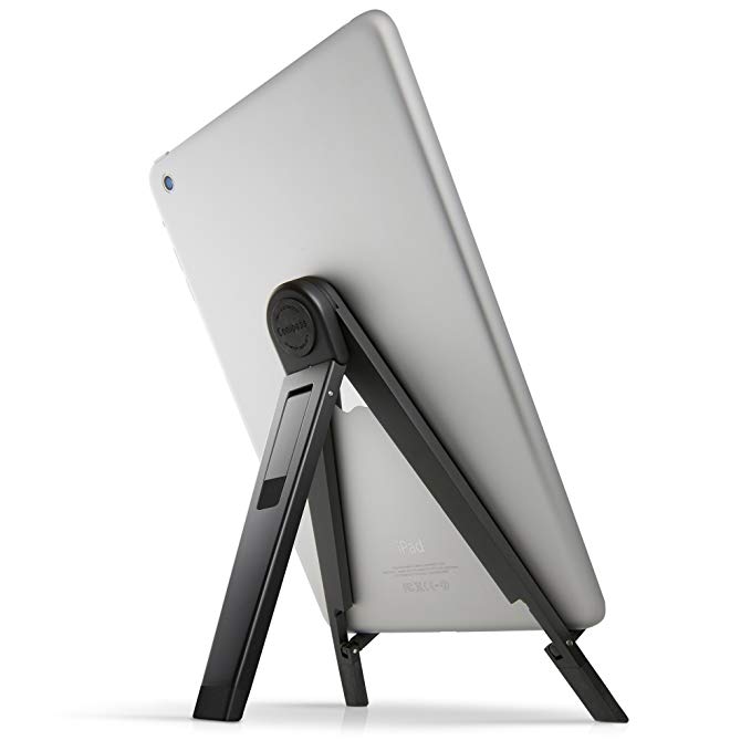 Twelve South Compass 2 for iPad, black | Mobile display stand with typing angle for iPad Pro/iPad Air/iPad mini