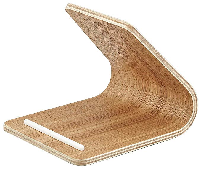 YAMAZAKI home 7327 Rin Plywood Tablet Stand, Beige