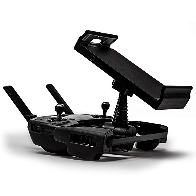 Ultimaxx Foldable Extender 4-12 Inches Tablet Stand Holder, Snap On/Off Bracket for DJI Mavic PRO and DJI Spark Controllers