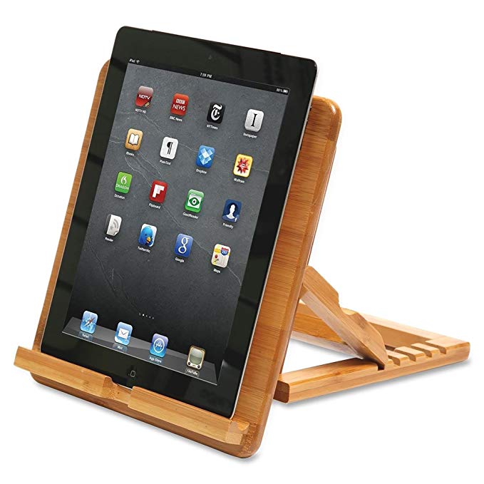 QI Bamboo Tablet Stand Bamboo (10426)