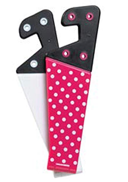 PPointMobi Folding Tablet Stands 2 Pack Pink & White Polka Dot for Tablets