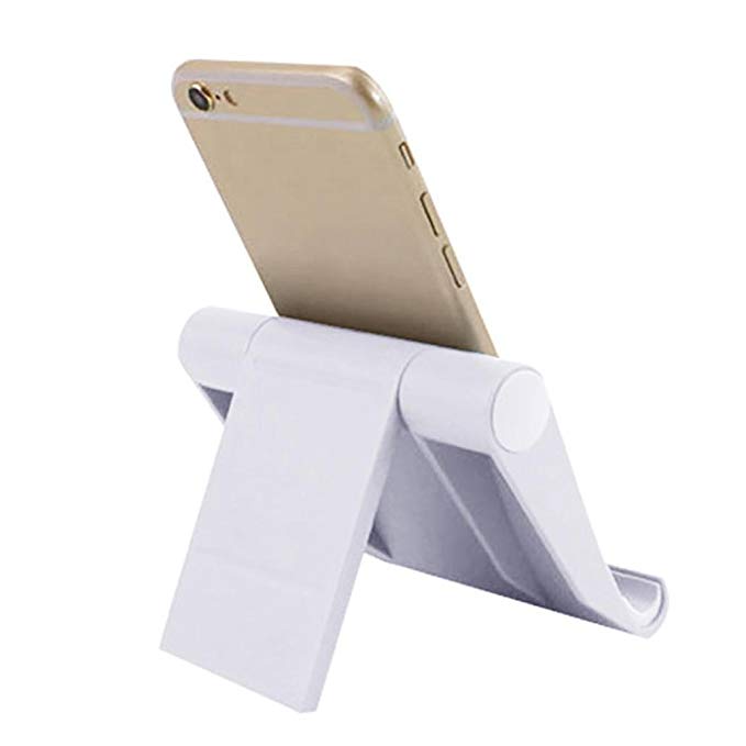 Livoty Foldable 360° Universal Bed Desk Mount Cradle Holder Stand for Phone iPad Tablet