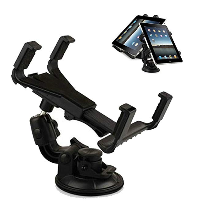 Tsmine Universal Car Mount - Windshield Dashboard Stretchable Car Mount Holder for NuVision TM800W560L 8