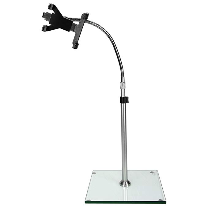 MegaMounts TS15 Height Adjustable Universal Tablet Floor Stand