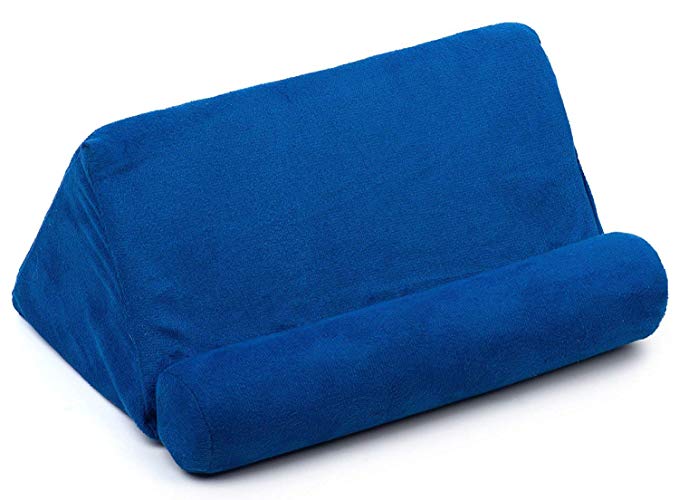 SmartWorks Tablet Sofa - Lap Cushion Tablet, Keyboard or Laptop Holder (Blue)