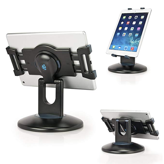 EHO Retail Kiosk iPad Stand, 360° Rotating Commercial Tablet Stand, 6-13.5