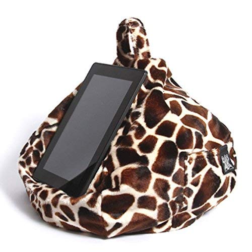 iPad, Tablet & eReader Cushion Bean Bag Pillow Stand - Baby Giraffe - Suitable for ALL Tablets! 100% Comfort & Stability at Any Angle. Helps Avoid iPad RSI. Perfect for sofa, bed, desk, knee or car