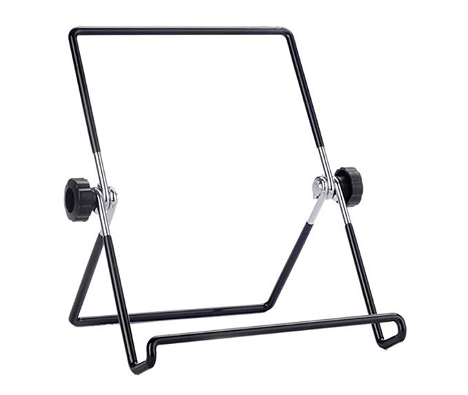 niceeshop(TM) Large Universal Adjustable Portable Foldable Metal Holder Stand for Tablet PC ,Black