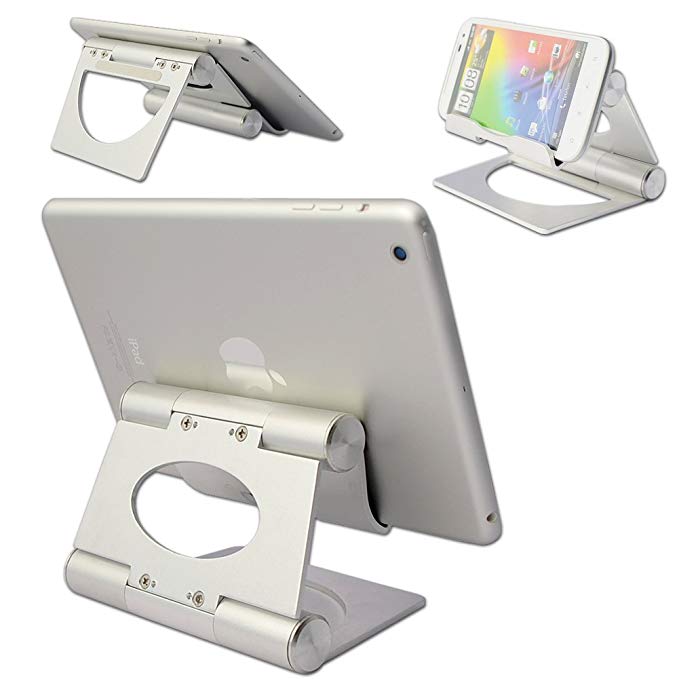 First2savvv multi-angle Luxury Polished Stainless Steel Stand desktop dock docking station for iPhone 6 6 plus,Samsung Galaxy S6 S6 EDGE,HTC ONE M9, Huawei P8,LG G Flex 2, G4,G4C, SONY XPERIA Z3+,iPad Air 2 iPad mini 3 Samsung Galaxy Tab PRO 12.2 Galaxy NotePRO 12.2