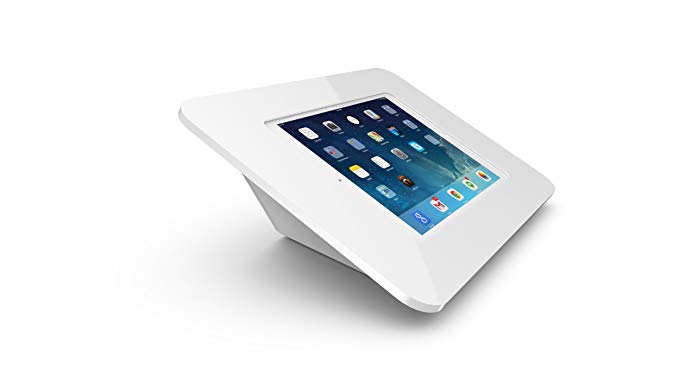 Maclocks 340W260ROKW Rokku Secure Enclosure Capsule Kiosk for iPad Air/Pro 9.7 Inch (White)