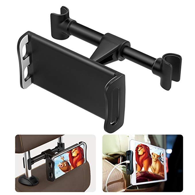 Ageoflove Headrest Tablet Mount Holder Compatible with Smartphones Tablets Switch 4.7