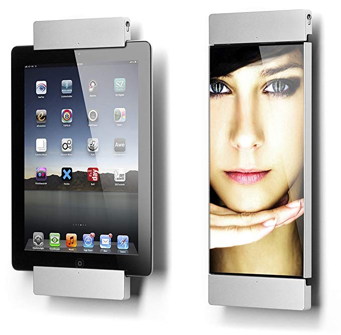 sDock pro 30pin - iPad wall mount and docking station for iPad 2 and 3 with picture frame - All in one