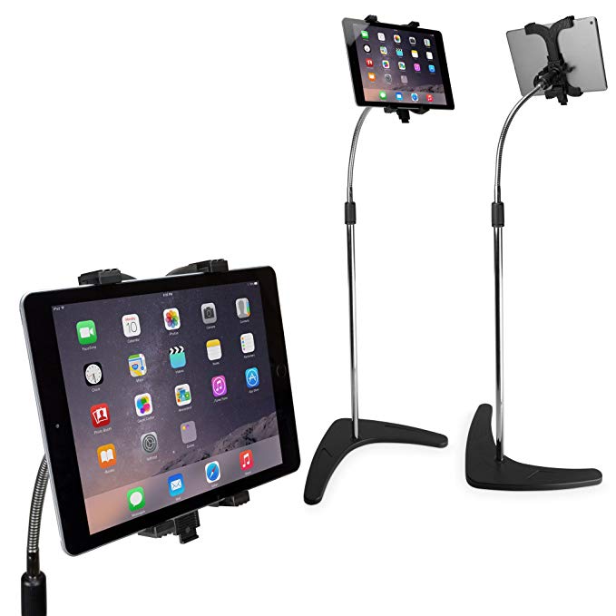 Microsoft Surface Pro Stand and Mount, BoxWave [Vantage Tablet Mount Floor Stand - Gooseneck] Floor Viewing Stand for Microsoft Surface Pro