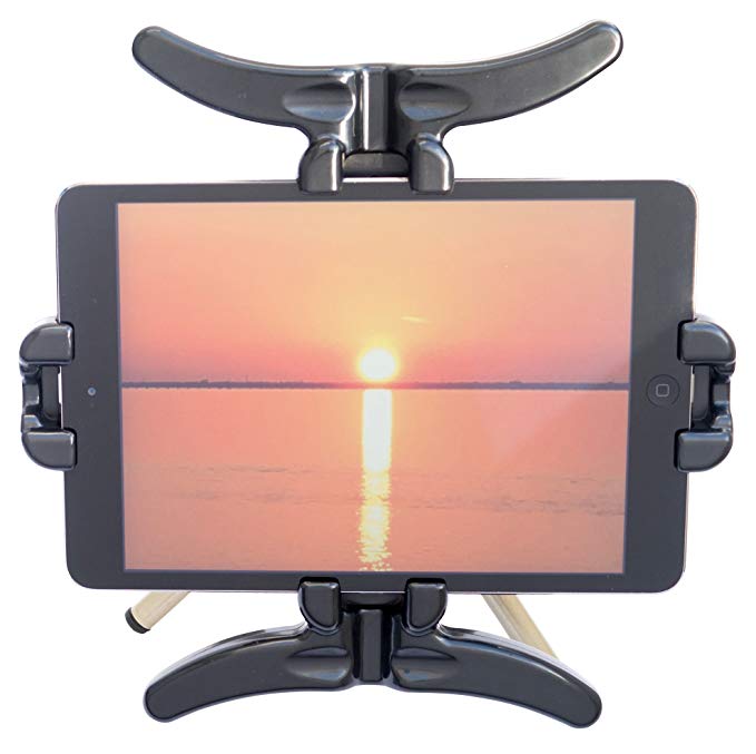 Tablet Holder with 2 Ergonomic Handles, E-Z Grip, Compatible with iPad Mini, Samsung Galaxy Tab and Nexus 7