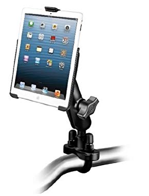 Handlebar Rail Bicycle Bike Motorcycle Mount Holder for Apple iPad Mini 1 2 3