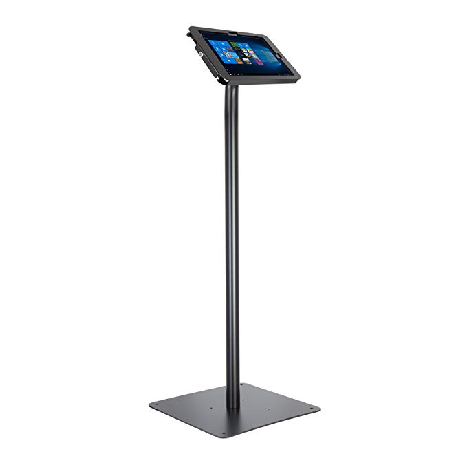 The Joy Factory Elevate II Floor Stand Retail Kiosk for Microsoft Surface Pro (2017), Surface Pro 4, Surface Pro 3 (KAM301B)