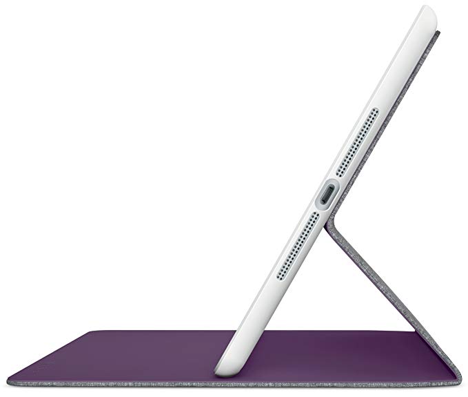 Logitech Hinge Flexible Case with Any-Angle Stand for iPad Air, Mid-Grey