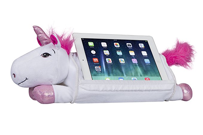 LapGear Lap Pets Tablet Pillow/Tablet Stand - Unicorn (Fits up to 10.9