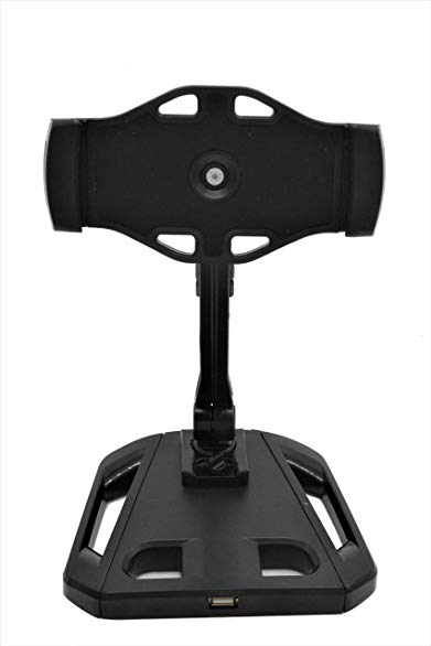 Kingotic Tablet Stand Adjustable Stand Desktop Stand Holder (Black)